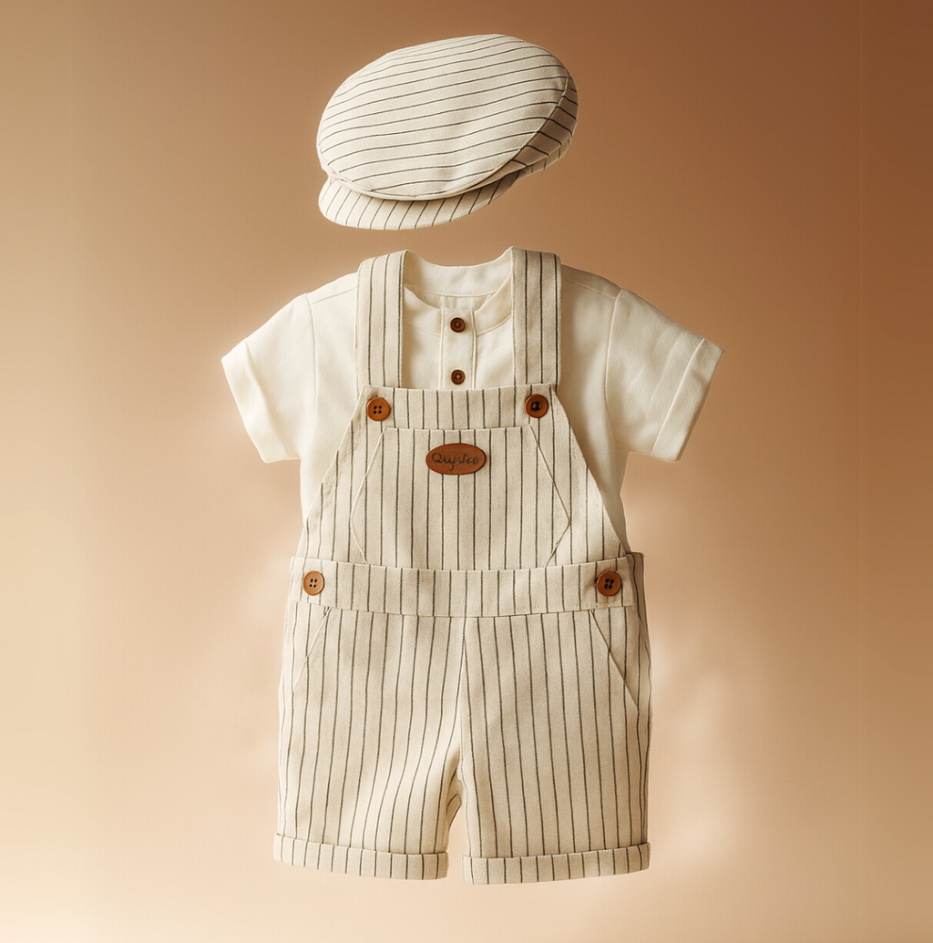 Breezy Caleb Baby Casual Overall-1