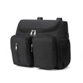 NNEDSZ Black Portable Baby Stroller Organizer Bag – Multi-Purpose Diaper Storage Bag for Moms, Lightweight and Travel-Friendly