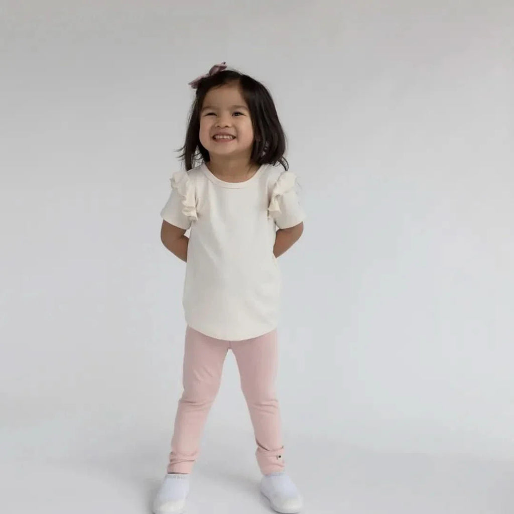 Baby Bamboo Leggings | Charcoal-2