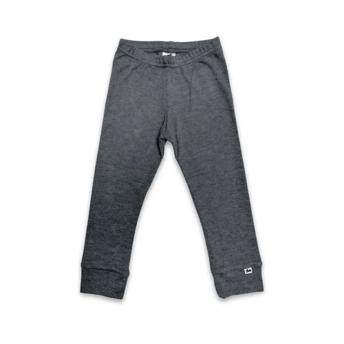 Baby Bamboo Leggings | Charcoal-0