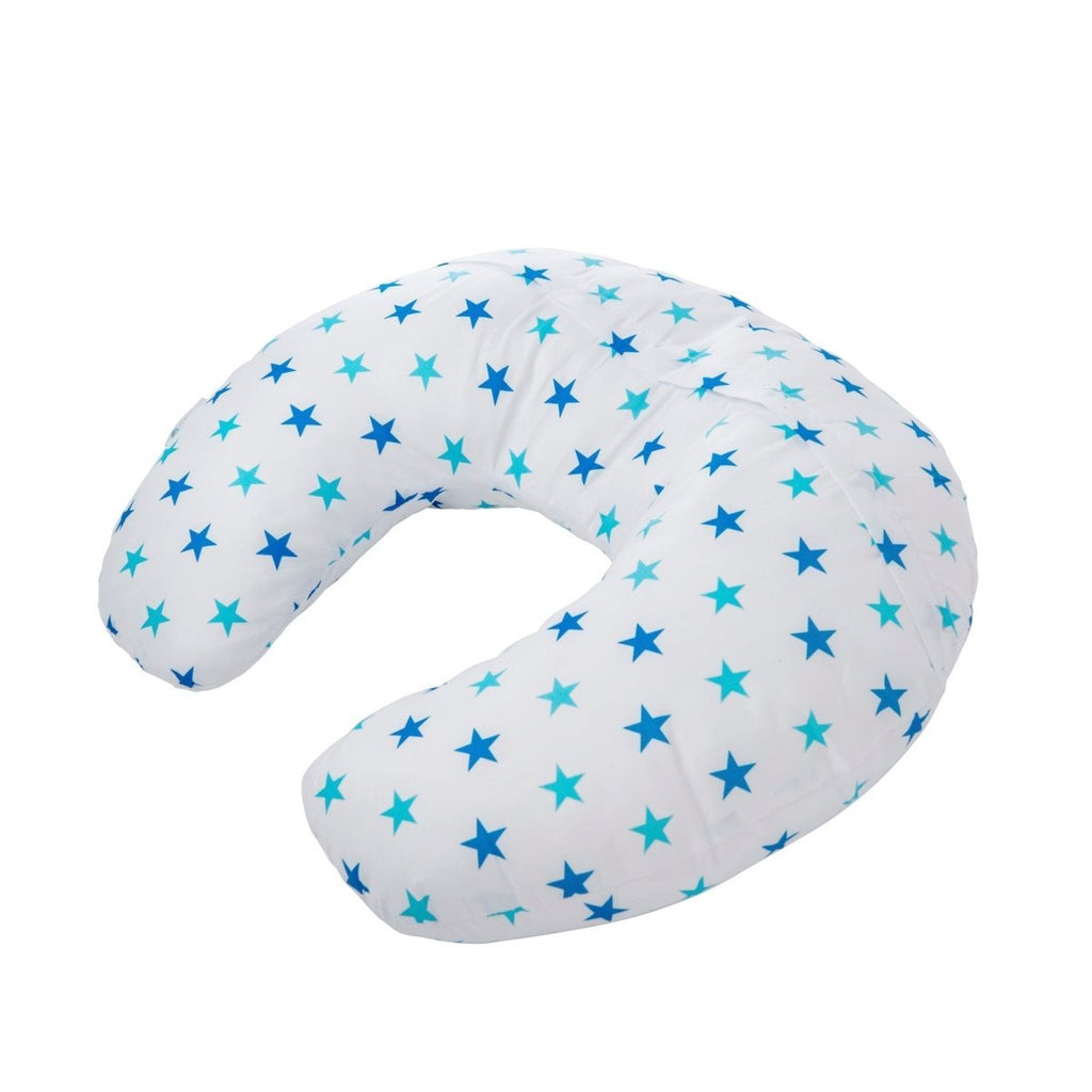 Breast Feeding Nursing Pillow - Little Blue Star (COVER ONLY)-3