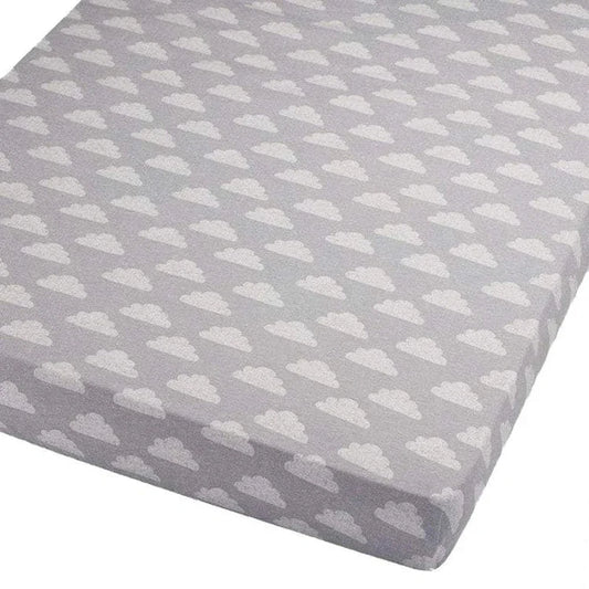 Bulk Buy Cot Bed Sheets - Clouds (box of 40)-0