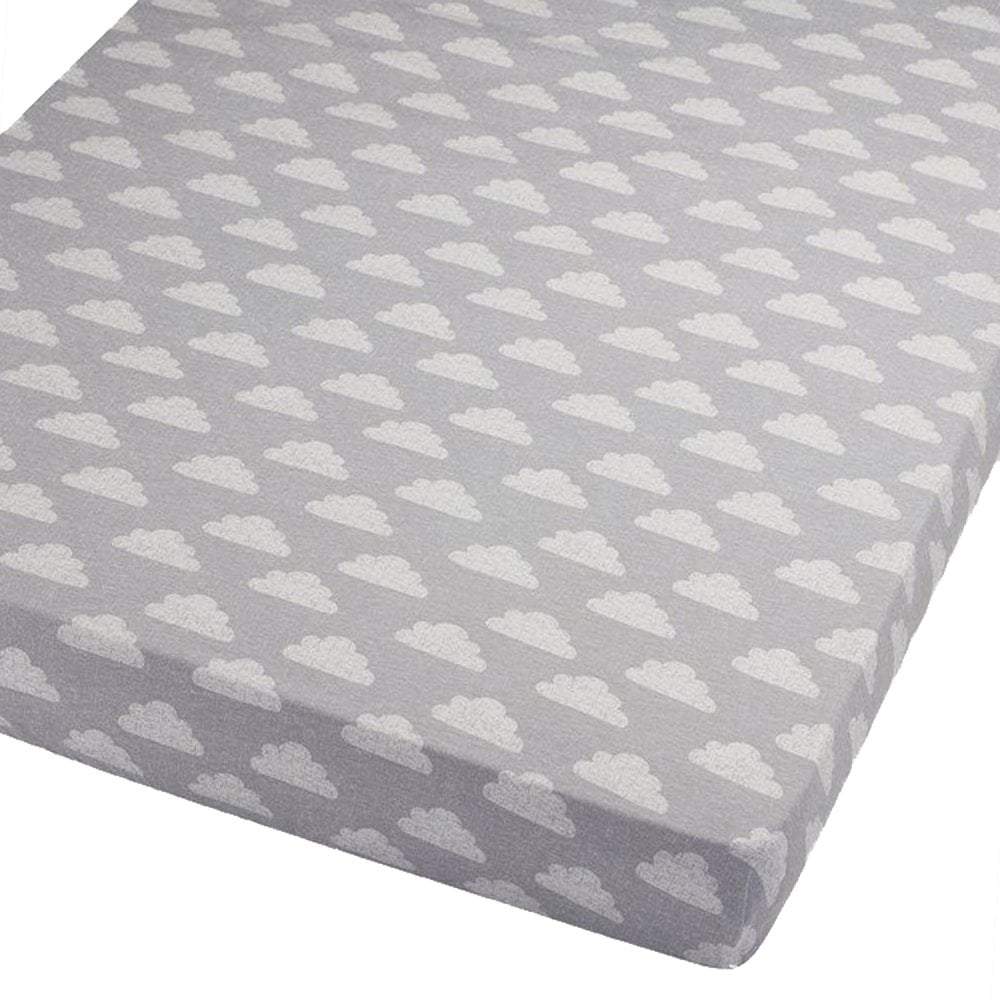 Crib Jersey Fitted Sheets 100% Cotton 40x90cm - Pack Of 4 - Fits All Models-11