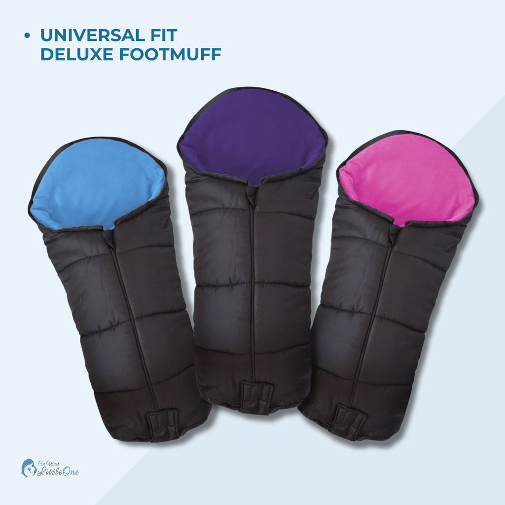 Universal Deluxe Pushchair Footmuff / Cosy Toes - Fits All Pushchairs / Prams And Buggies-1