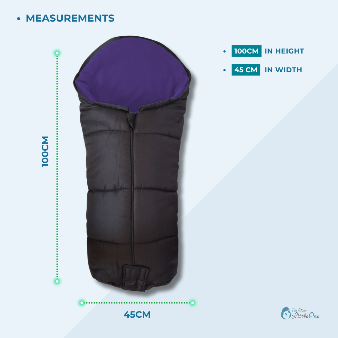 Universal Deluxe Pushchair Footmuff / Cosy Toes - Fits All Pushchairs / Prams And Buggies-3