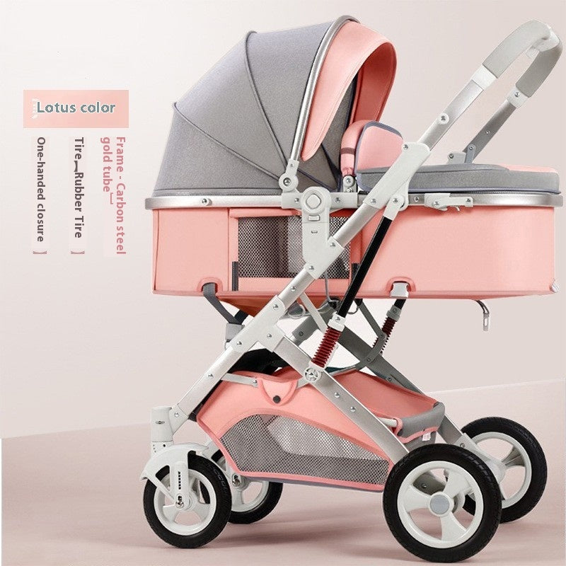 Baby Stroller Easy To Sit And Lie Down On