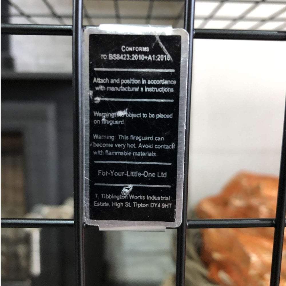 Extendable Baby Fireguard - Clearance "Grade A Return"-4