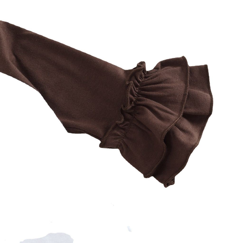 Baby Thanksgiving Day Long Sleeve Flared Pants