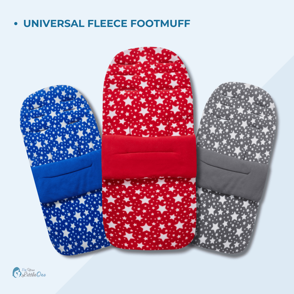 Universal Fleece Pushchair Footmuff / Cosy Toes - Fits All Pushchairs / Prams And Buggies-1