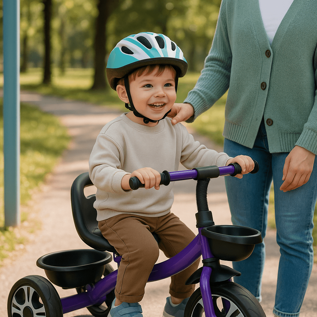 Foryourlittleone Venture Trike - Purple (18 months - 6 years)-3