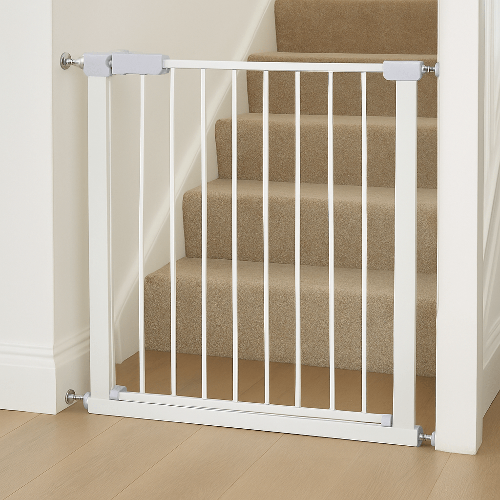 FYLO 2x Baby Safety Stair Gate  Pressure Fit 75-86cm (2 pack)-0