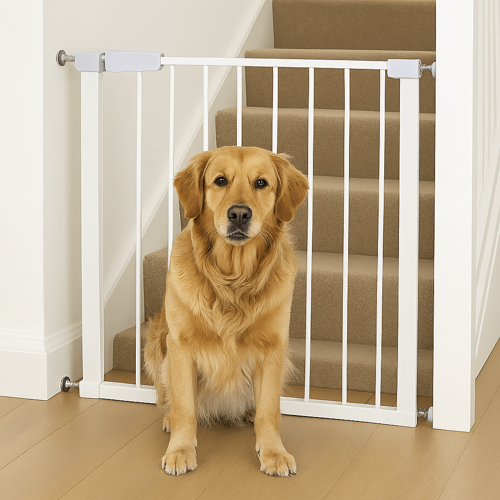FYLO 2x Baby Safety Stair Gate  Pressure Fit 75-86cm (2 pack)-3