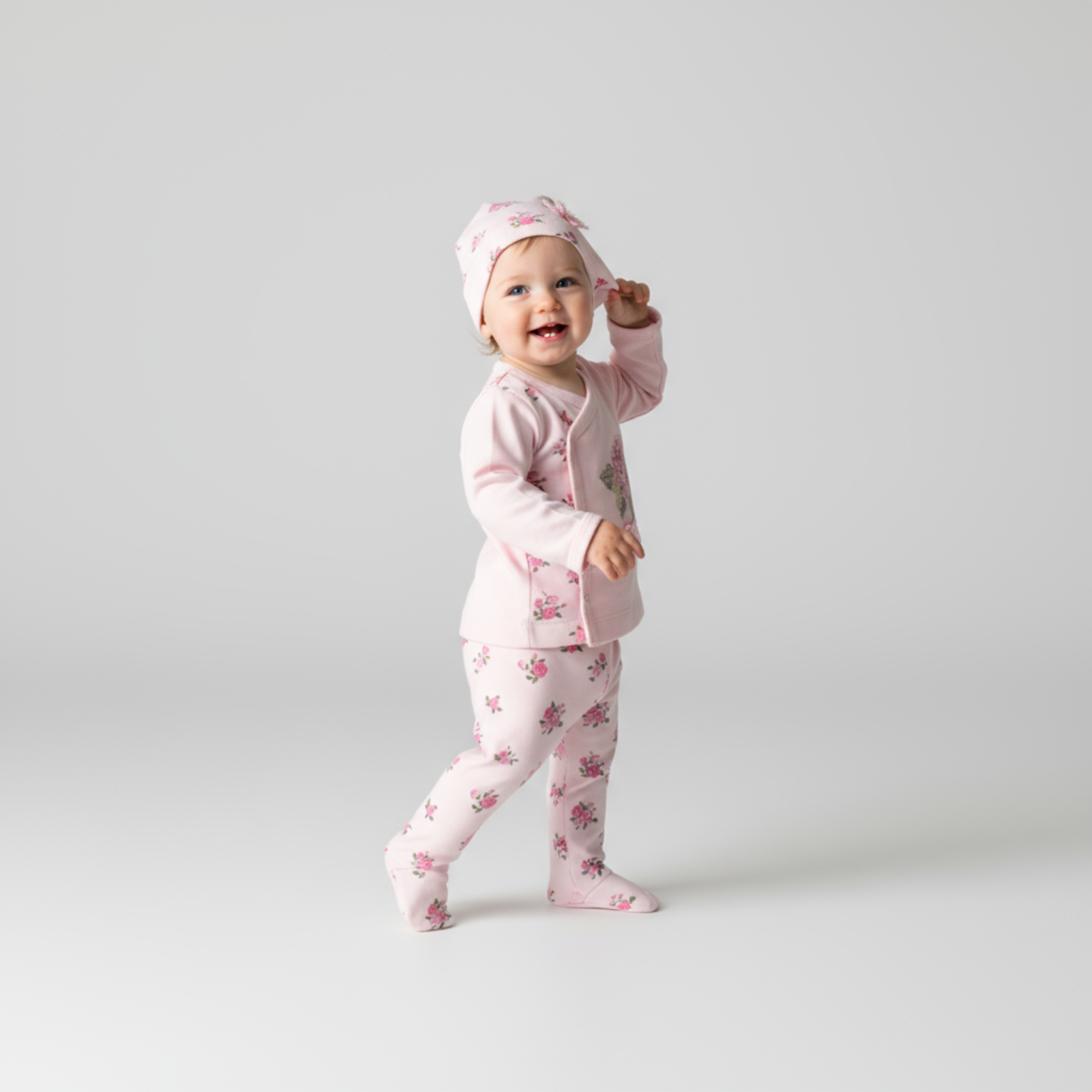 Rosy Rose Newborn 3PC Set