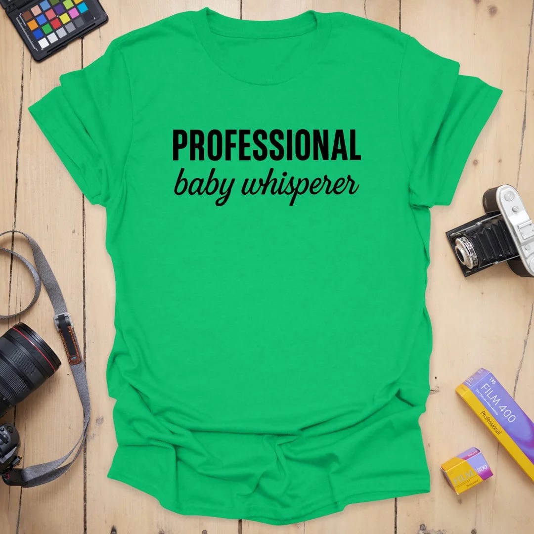 Newborn Photographer T-Shirt - Irish Green, 3XL
