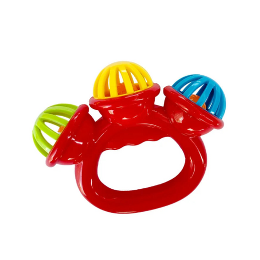 NNEOBA Baby Hand Rattle Ball Toys for Newborns (4PCS)-0