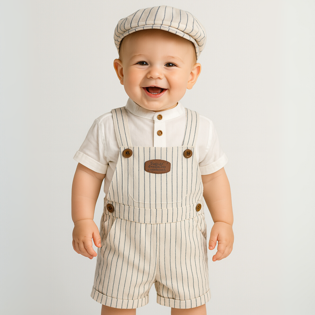 Breezy Caleb Baby Casual Overall-0