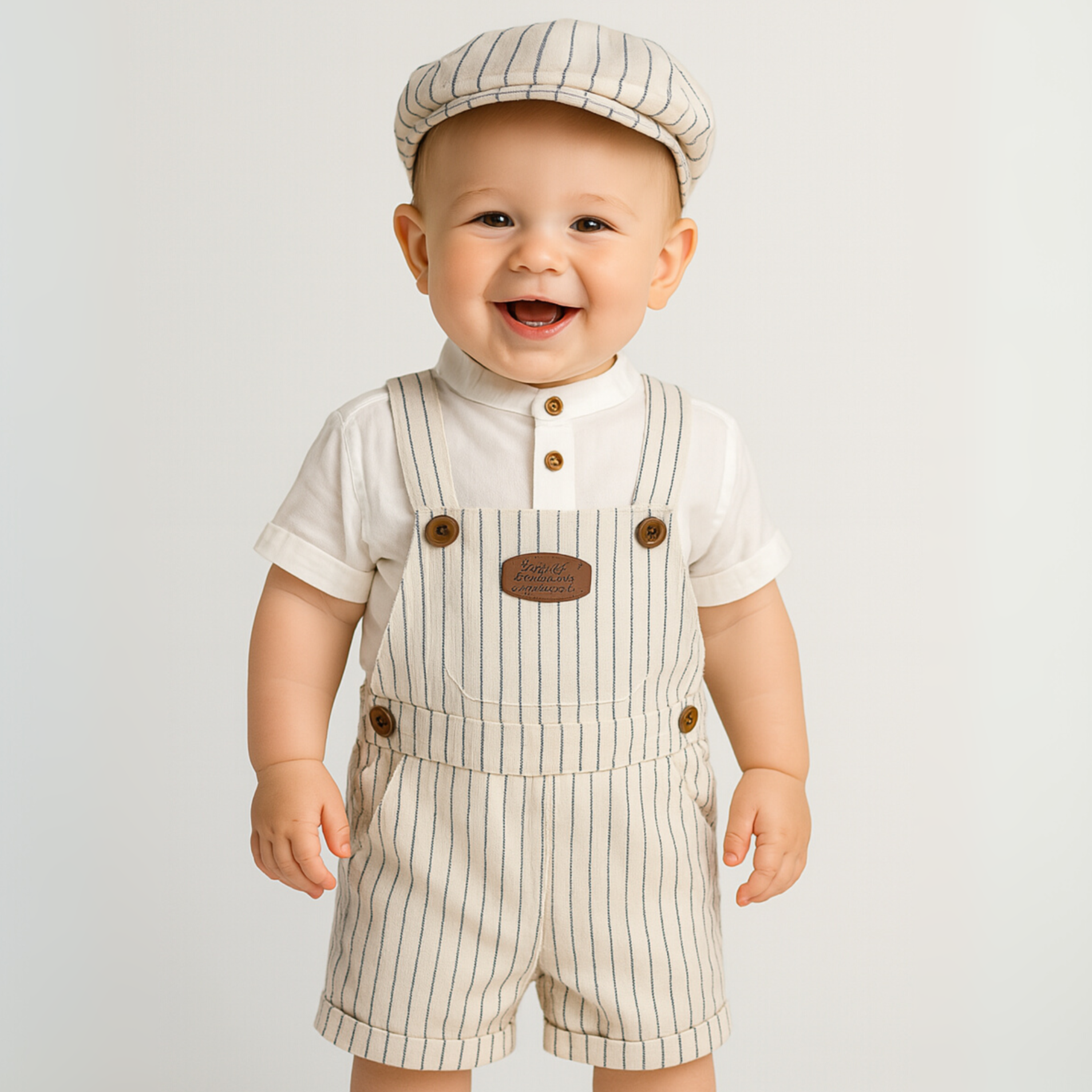 Breezy Caleb Baby Casual Overall-0