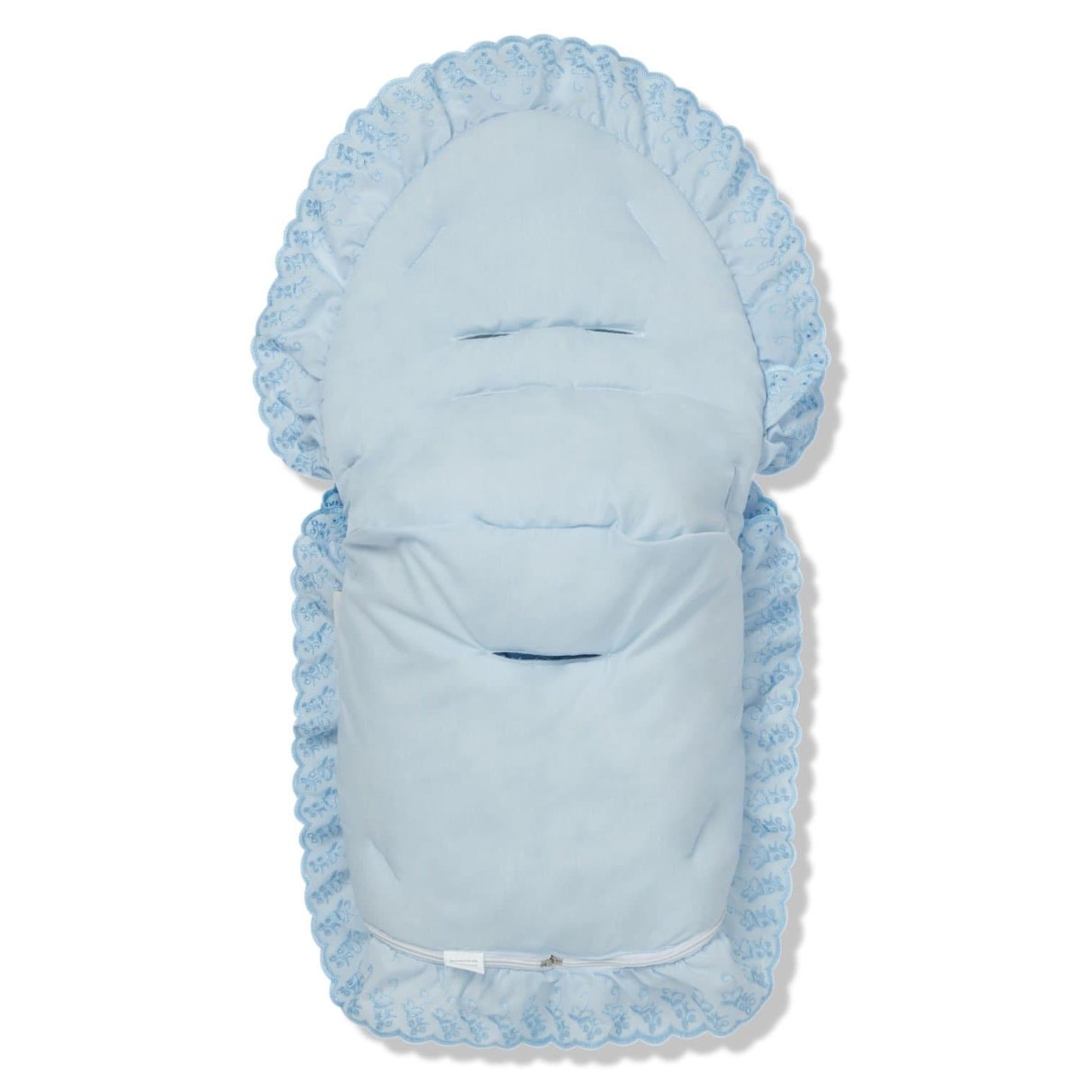 Universal Broderie Anglaise Car Seat Footmuff / Cosy Toes-2