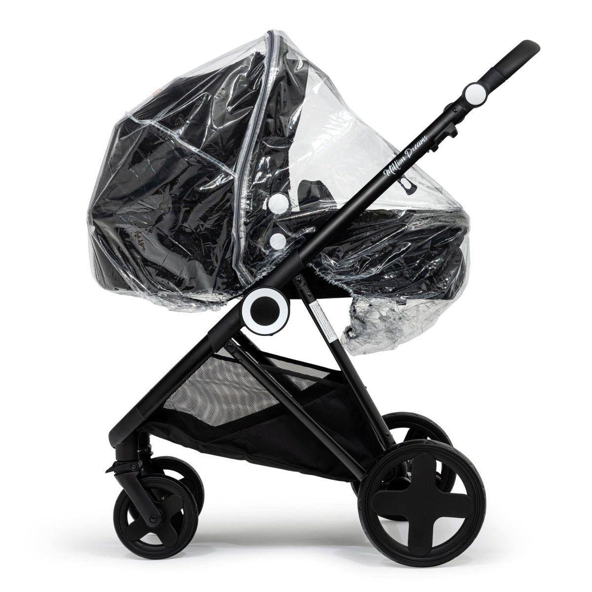 Universal Carrycot Raincover - Fits All Models-0