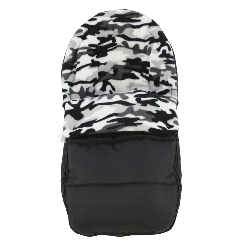 Universal Fleece Car Seat Footmuff / Cosy Toes - Fits All 3 And 5 Point Harnesses-0