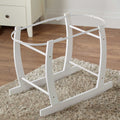 White Deluxe Moses Basket Rocking Stand-0