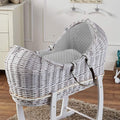 Wicker Pod Baby Deluxe Moses Basket-No stand included-13